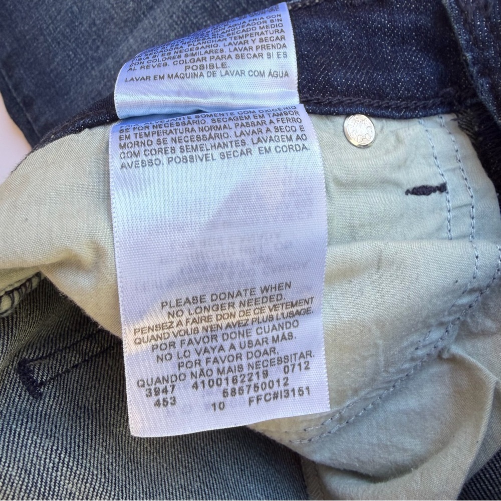 Woman’s Levi’s Mid Rise Skinny Denim Jeans Size 4M​​ - Picture 6 of 11